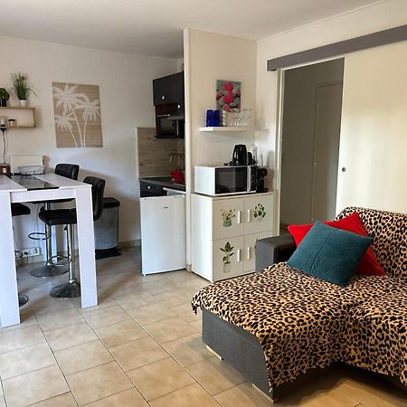 T2 Rdc A Canet En Roussillon Europa 4 Pers ,Piscine,Clim, Tennis, Parking Kültér fotó