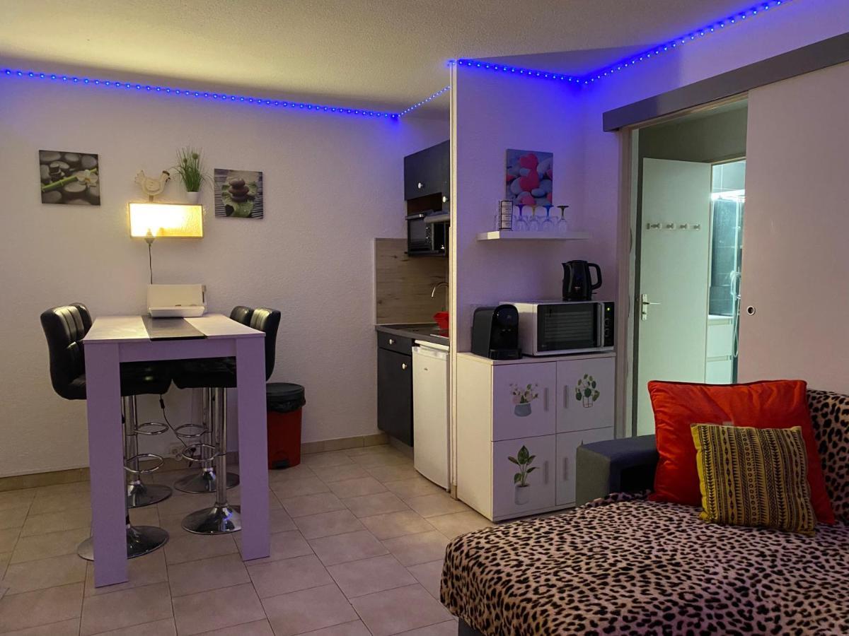T2 Rdc A Canet En Roussillon Europa 4 Pers ,Piscine,Clim, Tennis, Parking Kültér fotó