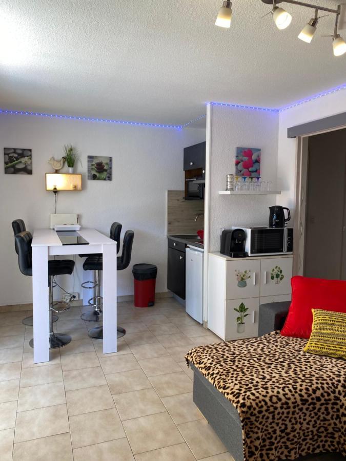 T2 Rdc A Canet En Roussillon Europa 4 Pers ,Piscine,Clim, Tennis, Parking Kültér fotó