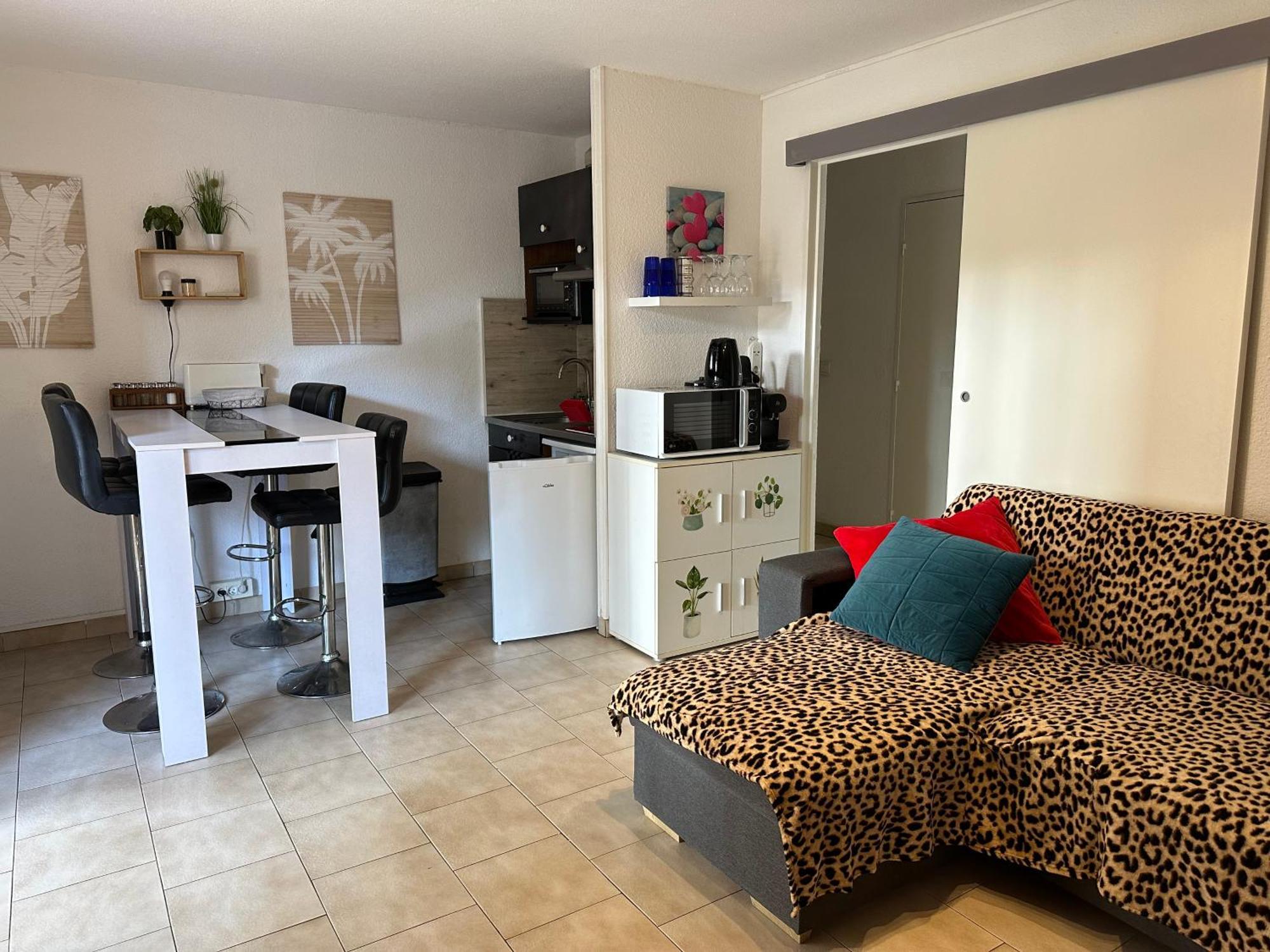 T2 Rdc A Canet En Roussillon Europa 4 Pers ,Piscine,Clim, Tennis, Parking Kültér fotó