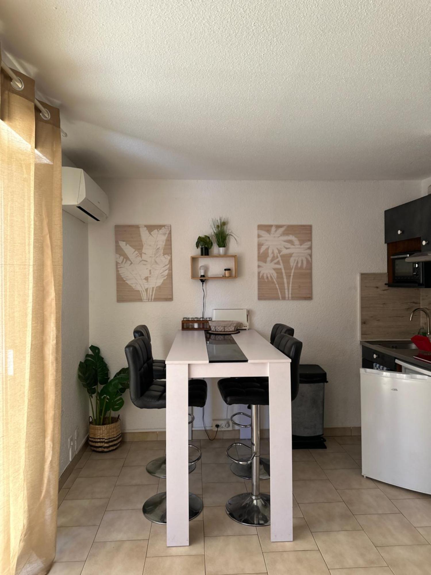 T2 Rdc A Canet En Roussillon Europa 4 Pers ,Piscine,Clim, Tennis, Parking Kültér fotó