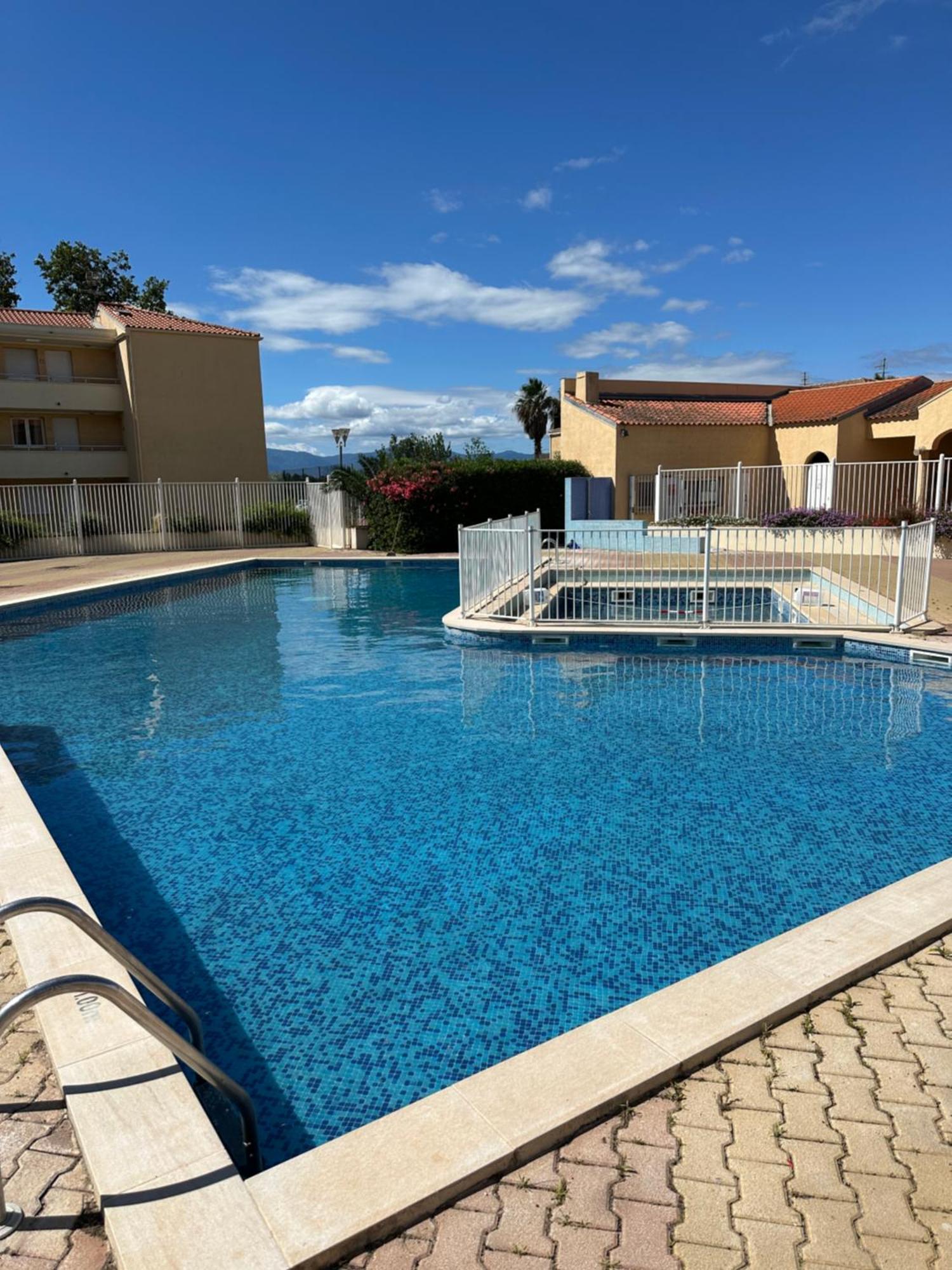 T2 Rdc A Canet En Roussillon Europa 4 Pers ,Piscine,Clim, Tennis, Parking Kültér fotó
