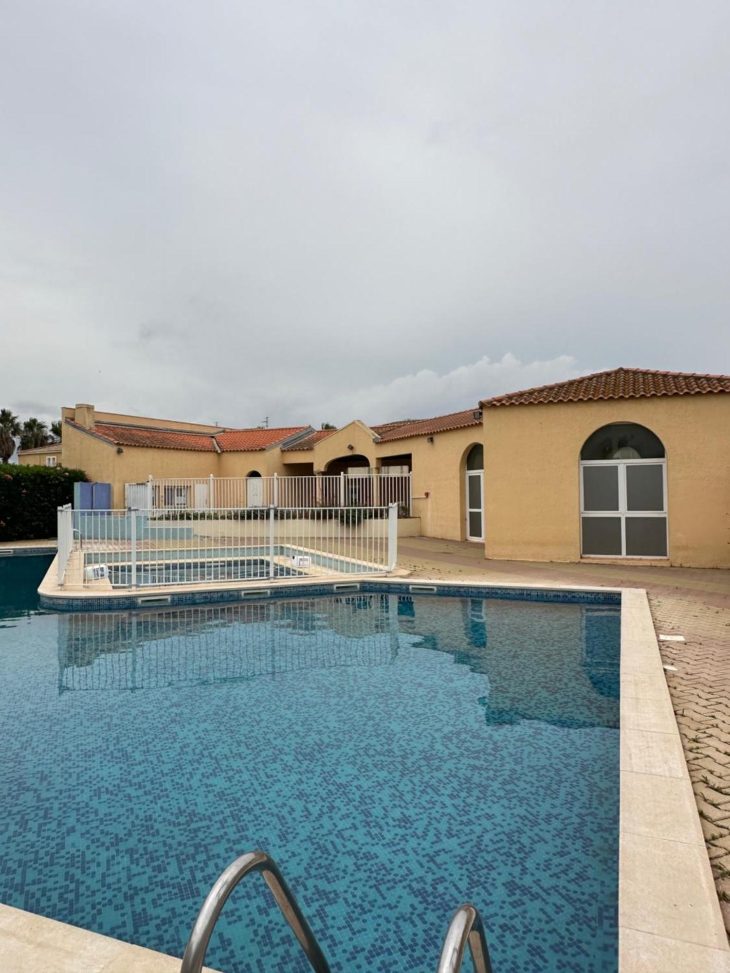 T2 Rdc A Canet En Roussillon Europa 4 Pers ,Piscine,Clim, Tennis, Parking Kültér fotó